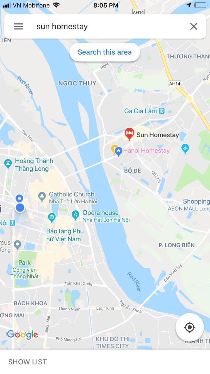 Sun Homestay Hanoi Zewnętrze zdjęcie